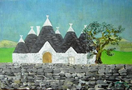 Steinhaus in Apulien