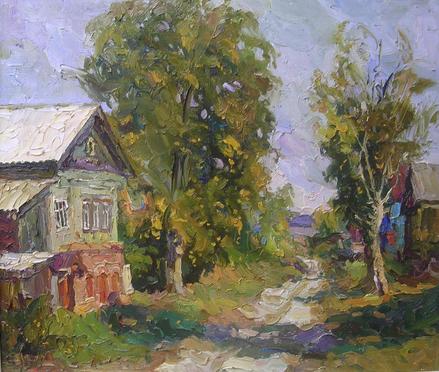 Die l�ndliche Stra�e