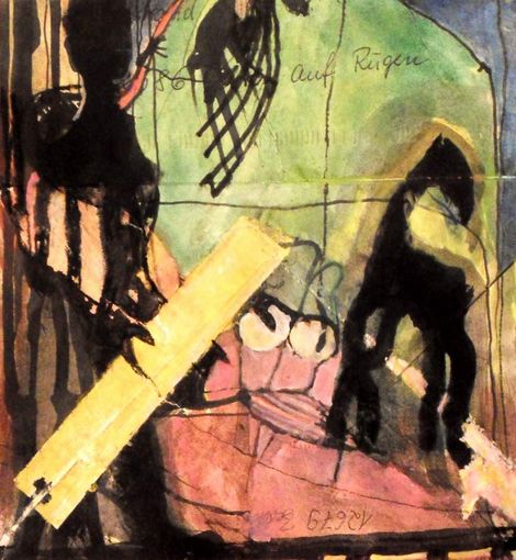 Die Lampen stammeln und wissen nicht 