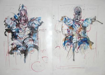 Die imagin�ren St�hle der kahlen S�ngerin