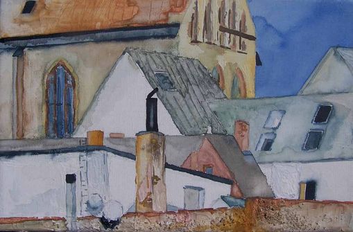 Detail an der Stadtmauer L