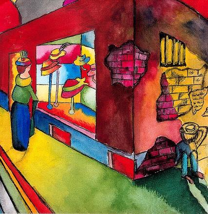 Macke - Mann und Frau